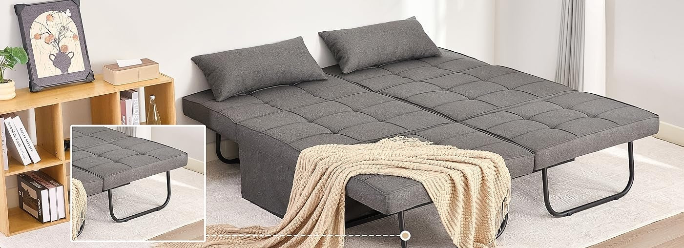 ✨ FlexiLounge 4-in-1 Convertible Sofa Bed ✨