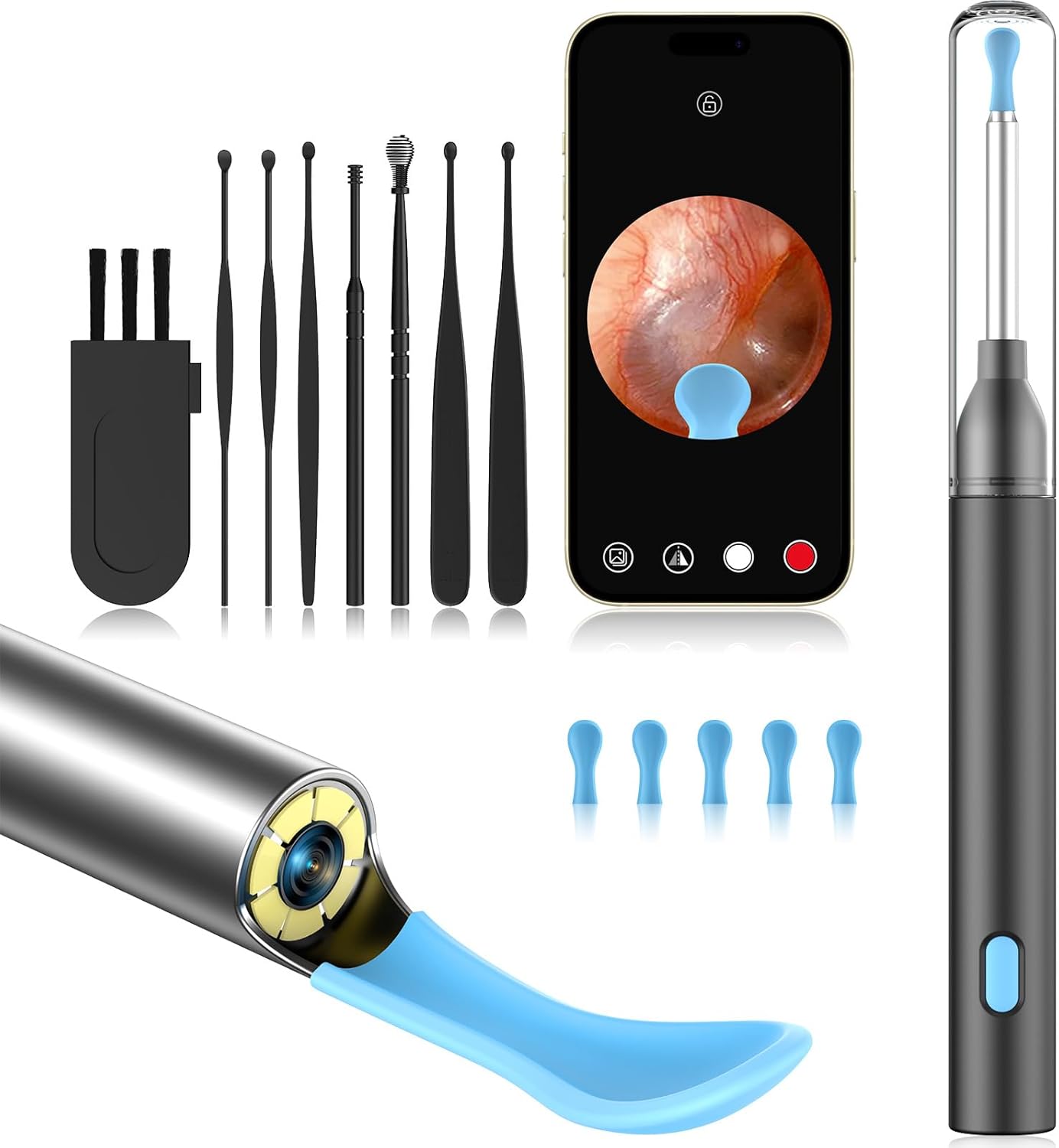 HD Oorsmeer Verwijderingsset – Zien en Reinigen met Precisie! 👂🔍