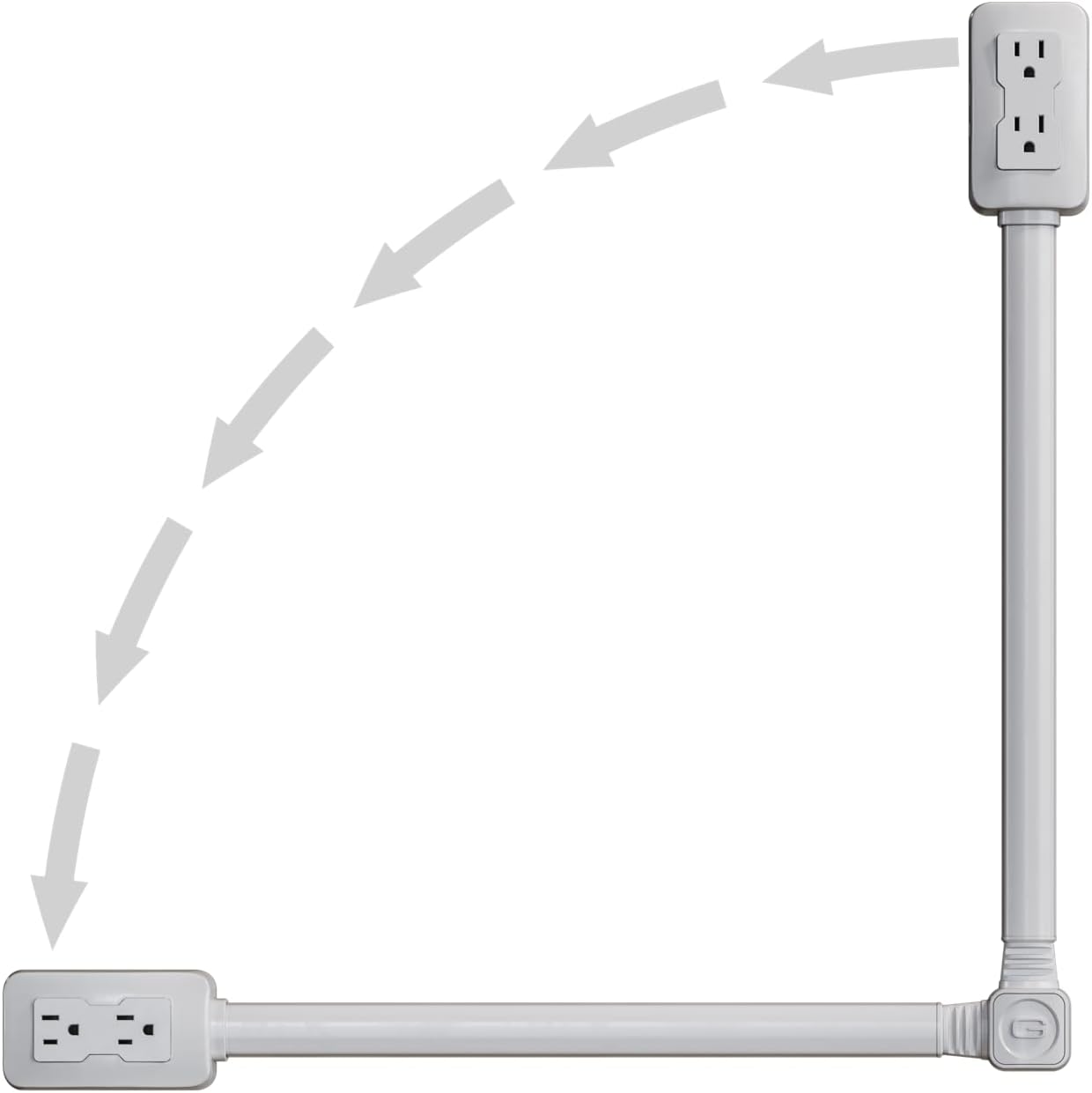 ✨ Elektrische stopcontactverlenger Pro (verpakking van 5) – De ultieme oplossing voor moeilijk bereikbare stopcontacten! 🔌