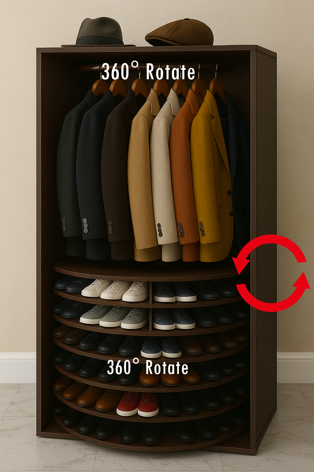 🌟 Infinity Closet - The Ultimate All-in-One Wardrobe Unit