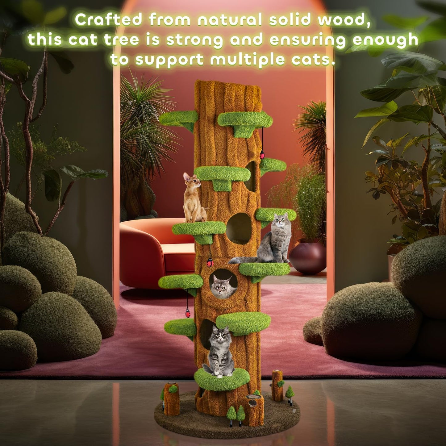 Deluxe Indoor Kattenavonturentoren