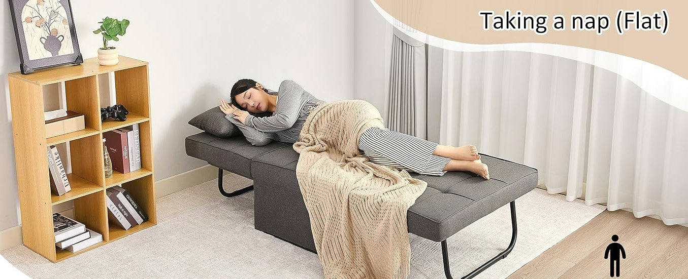 ✨ FlexiLounge 4-in-1 Convertible Sofa Bed ✨