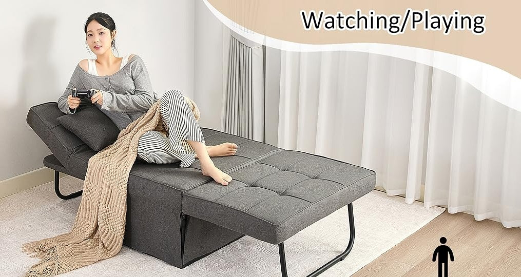 ✨ FlexiLounge 4-in-1 Convertible Sofa Bed ✨
