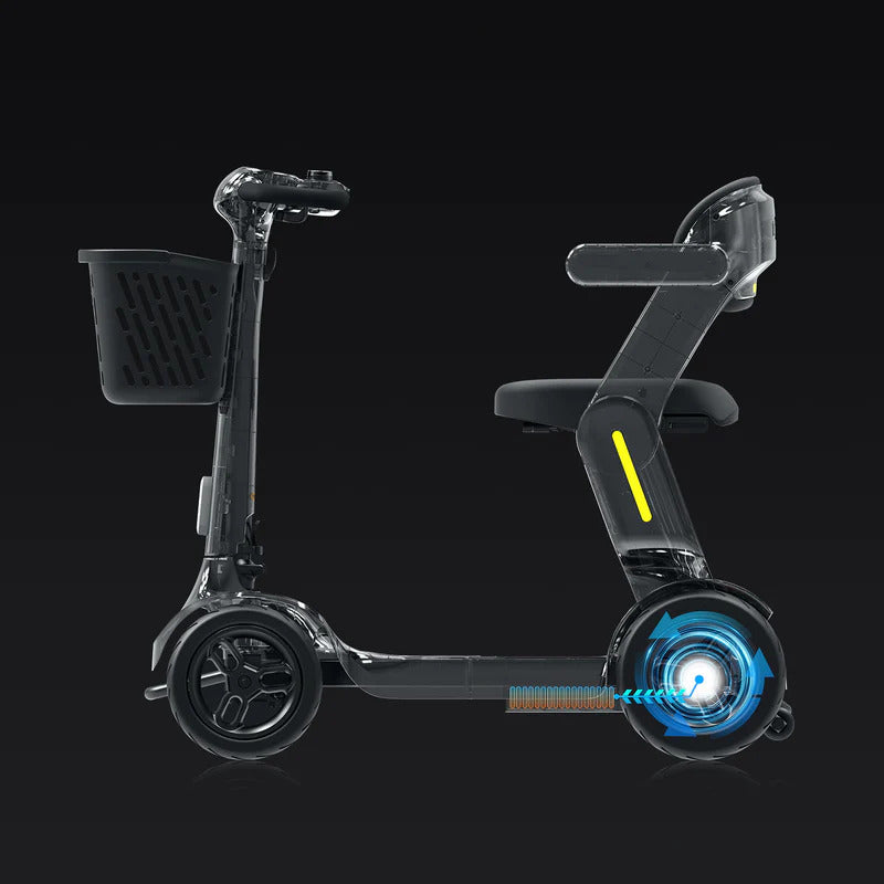 🌍 Eco S3 Mobility – Foldable 4-Wheel Electric Scoot ✨