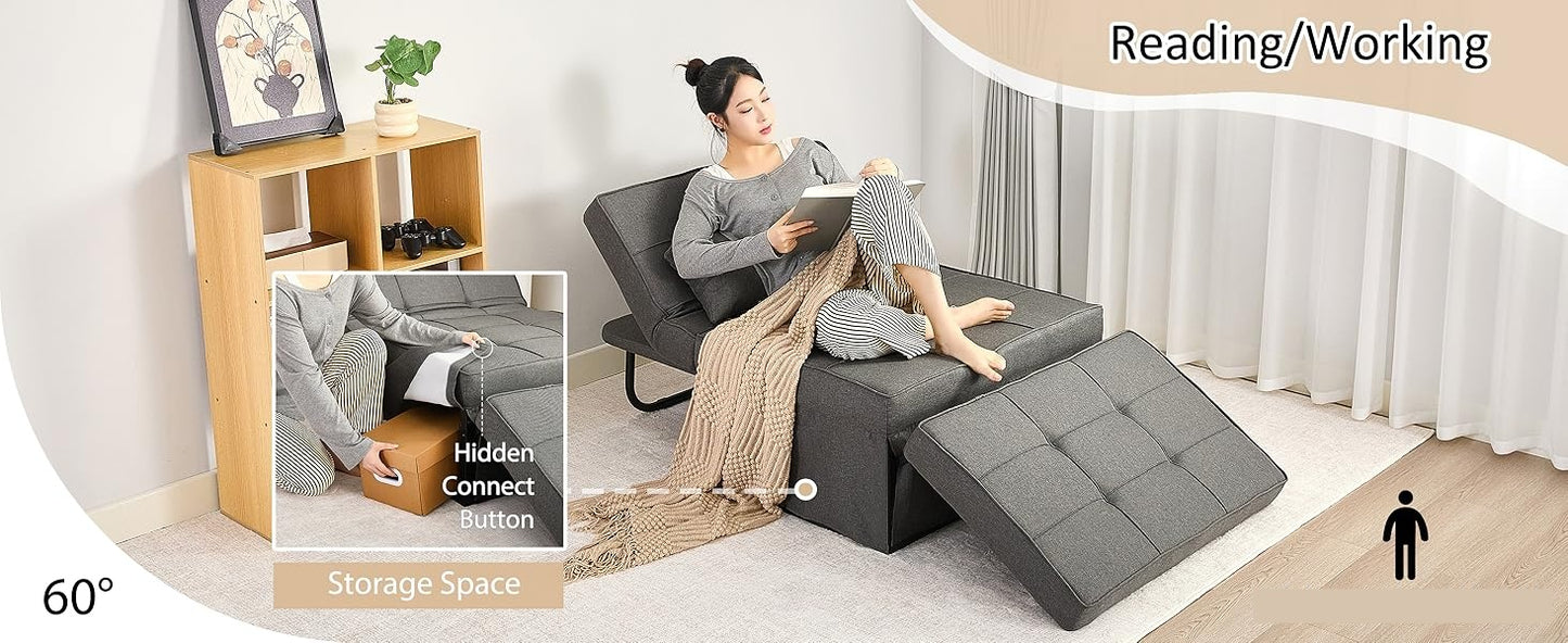 ✨ FlexiLounge 4-in-1 Convertible Sofa Bed ✨