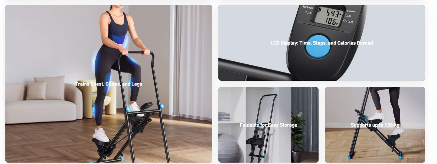 🧗‍♀️ Stair Stepper – The Ultimate Home Workout Machine