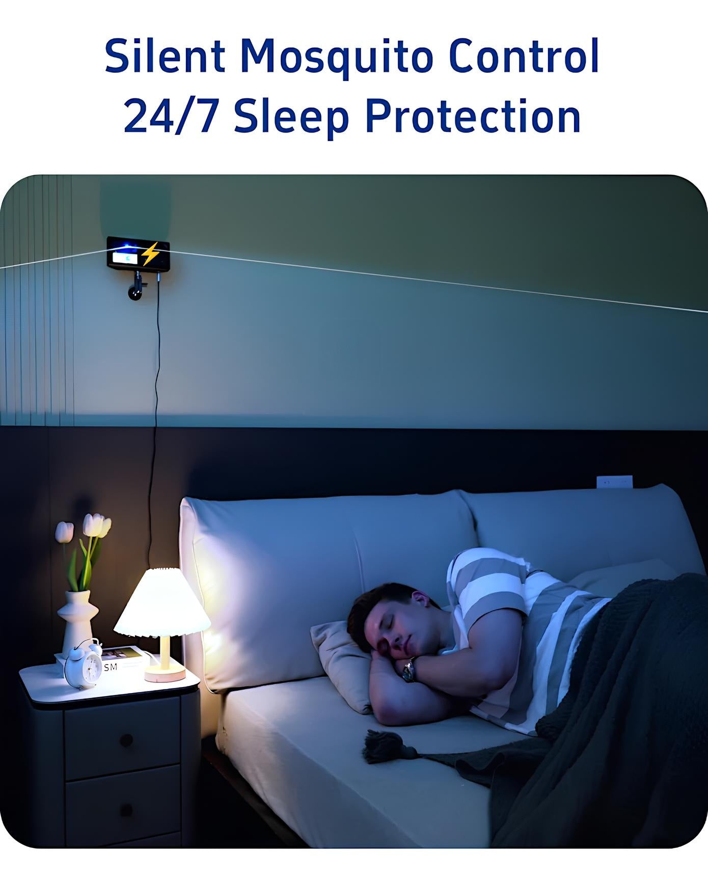 ⚡ ZapForce One – Your Personal Air Defense Against Mosquitoes & Flying Pests 🦟