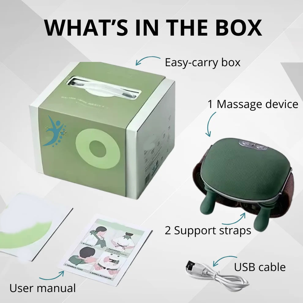 🌿 Portable Neck & Back Relaxing Massager