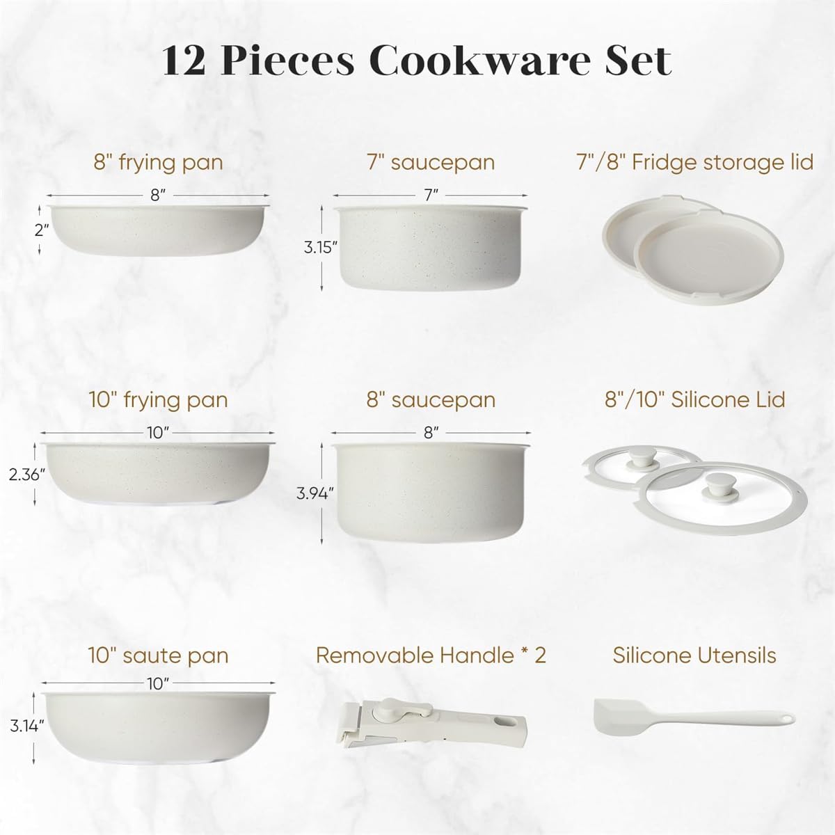 🍳 ChefNest™ 12-in-1 Modular Cookware Set