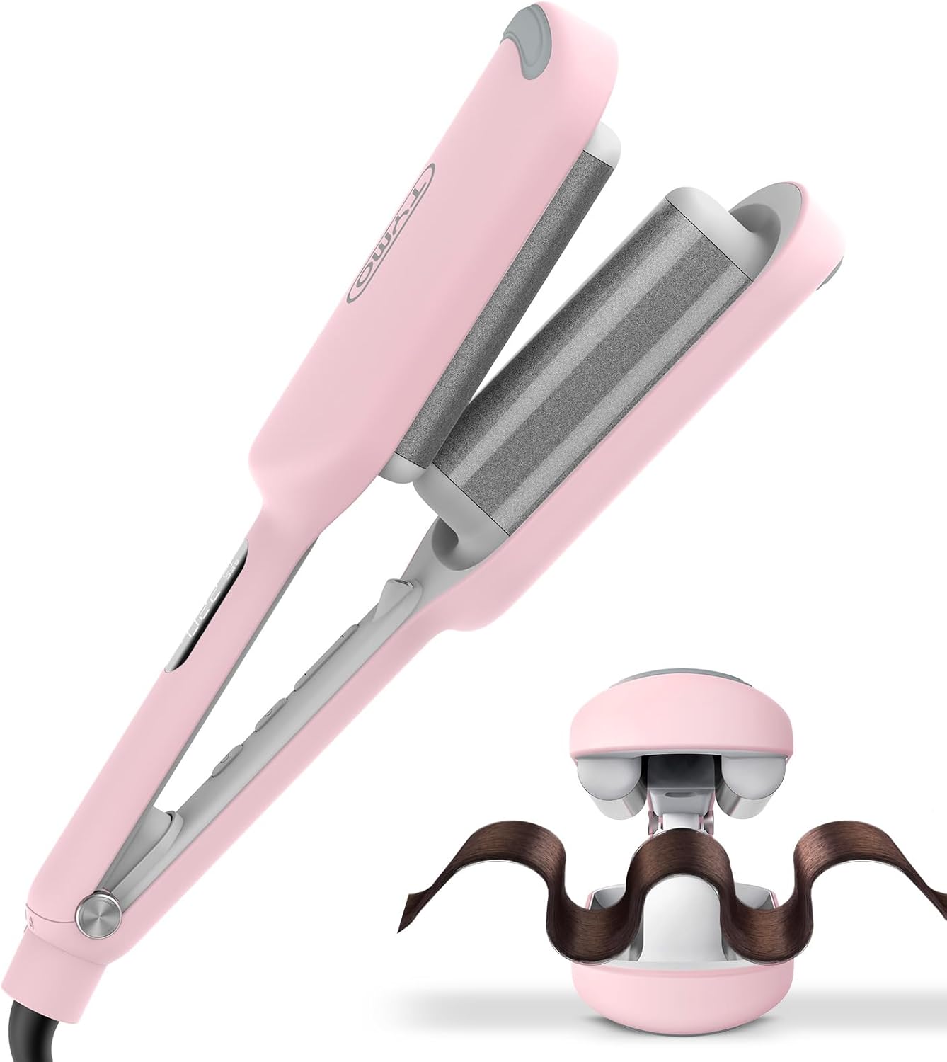 💖 WaveWhisper™ Ionic Curler – Effortless Beach Waves in Seconds 🌊✨