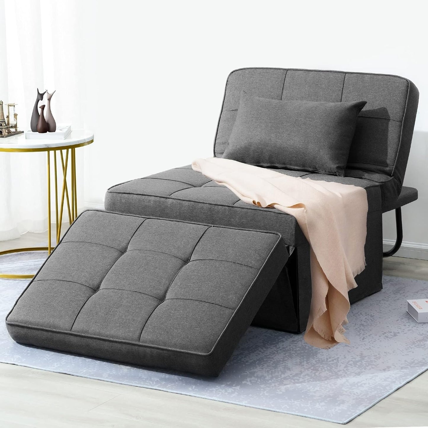 ✨ FlexiLounge 4-in-1 Convertible Sofa Bed ✨