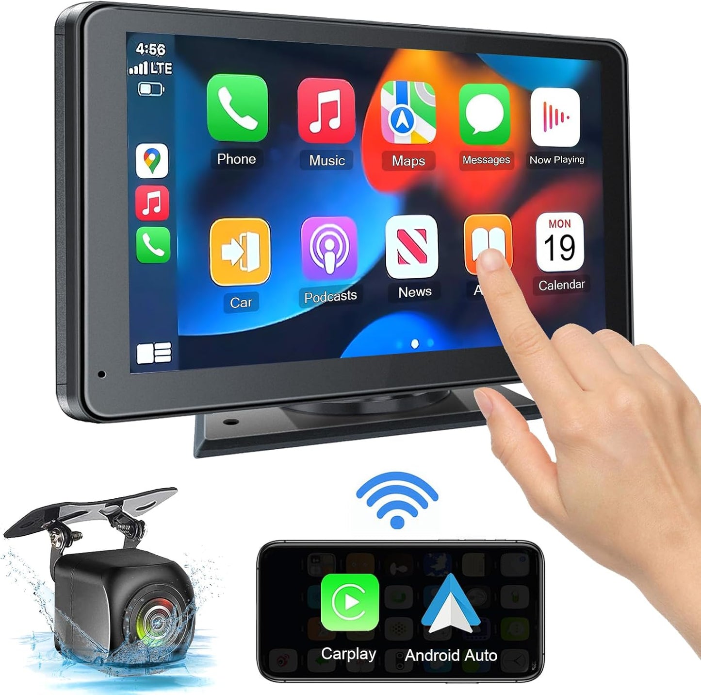 🚗 DriveSync™ 7" Smart Car Display