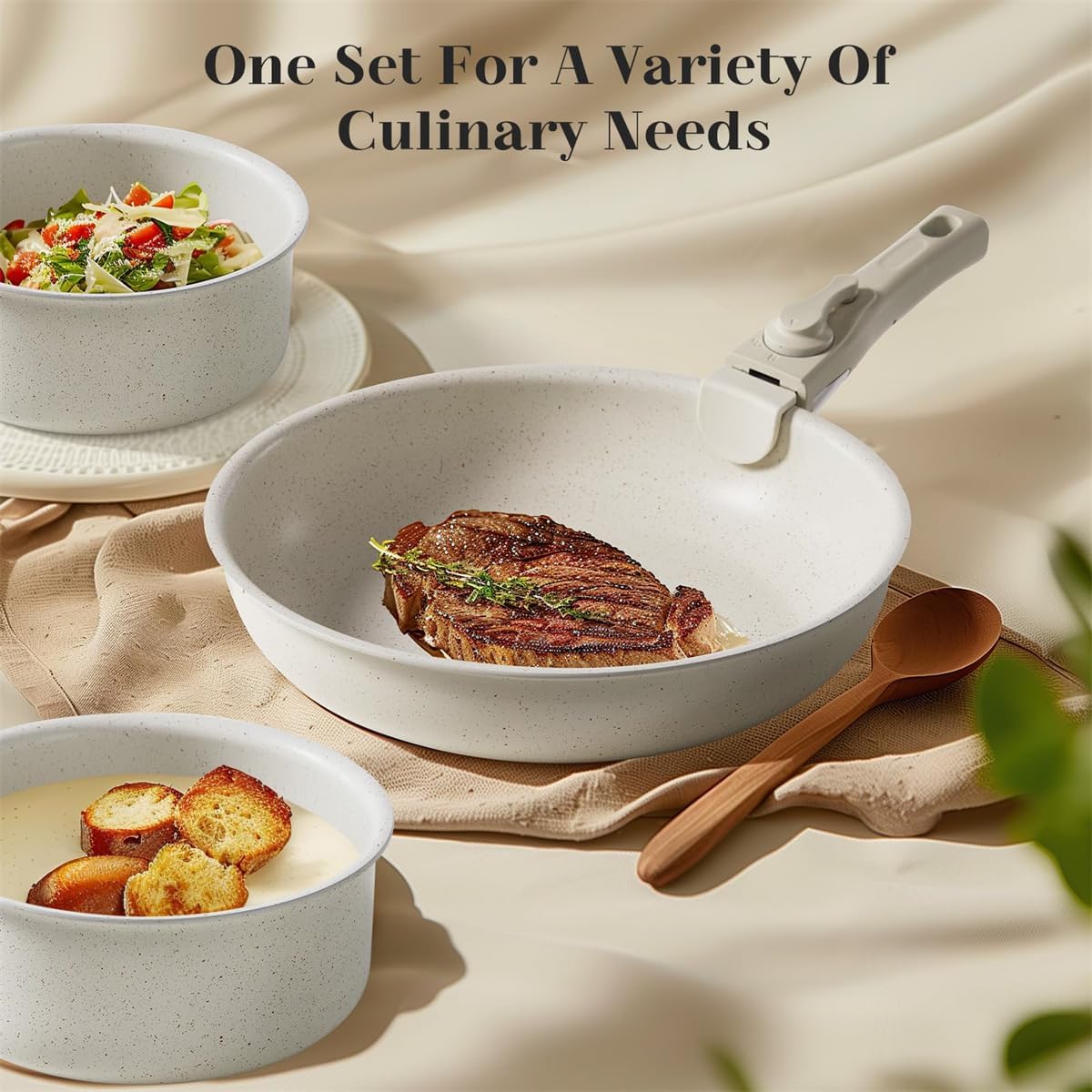 🍳 ChefNest™ 12-in-1 Modular Cookware Set