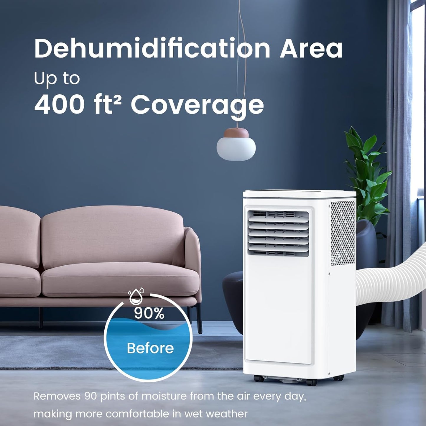 ❄️ FrostFlow™ 8000 BTU Portable AC Unit