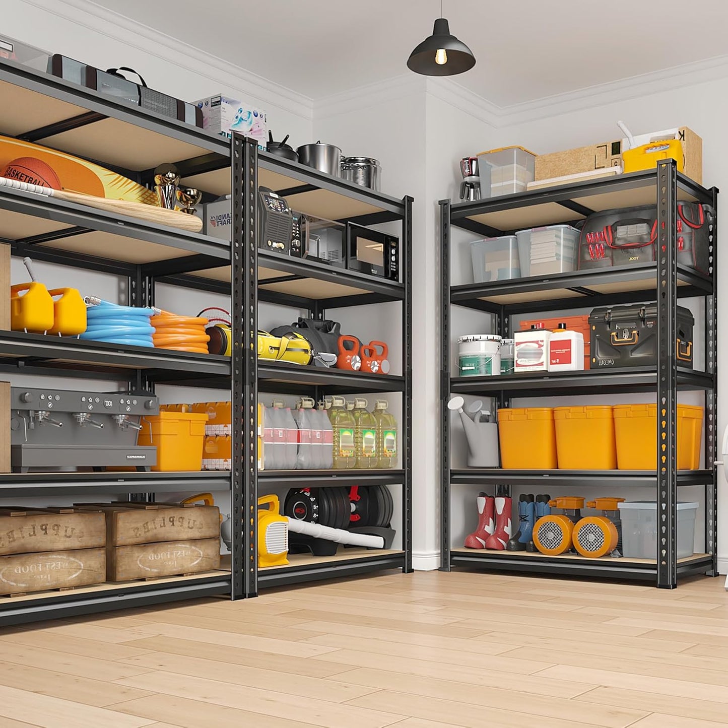 🛠️ TitanStack™ 5X – Industrial-Grade 5-Tier Storage Powerhouse ⚙️🏗️