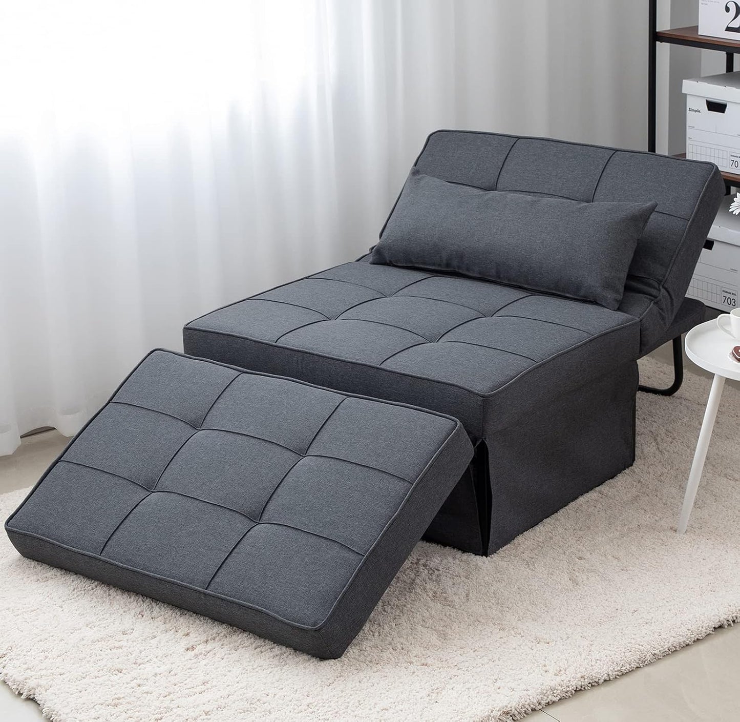 ✨ FlexiLounge 4-in-1 Convertible Sofa Bed ✨